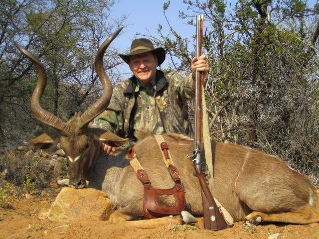 Kudu .58-as kovás puskával és gömblövedékkel