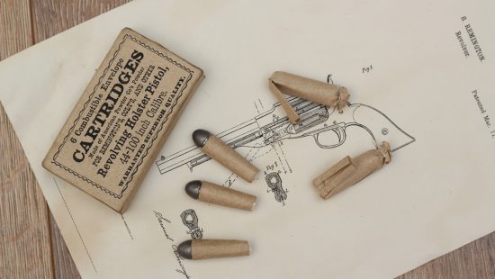 Éghető papírhüvelyű revolvertöltény készítése perkussziós revolverekhez