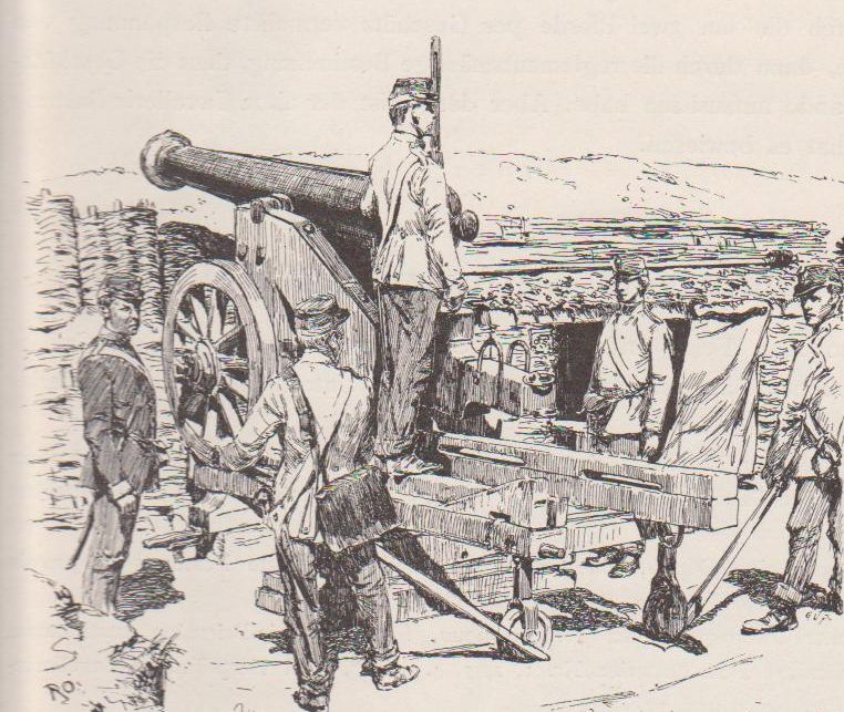 erődtüzérek 1863