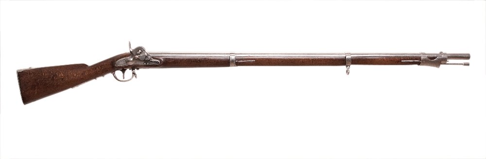 1842 M infantry musket with Augustin lock
