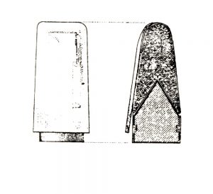 Kammerbüchse patron 1847 M with spitzkugel geschoss