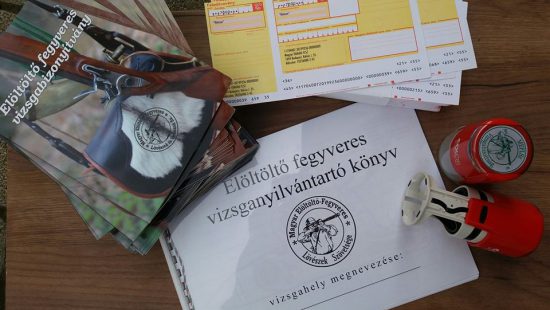 Elöltöltő fegyveres vadászat: vizsgák, tankönyv, tanfolyam, Fehova 2017