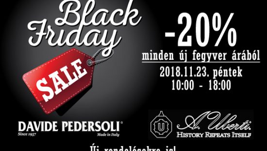 Black Friday a Kapszli Pontban: -20% csak egy napig!