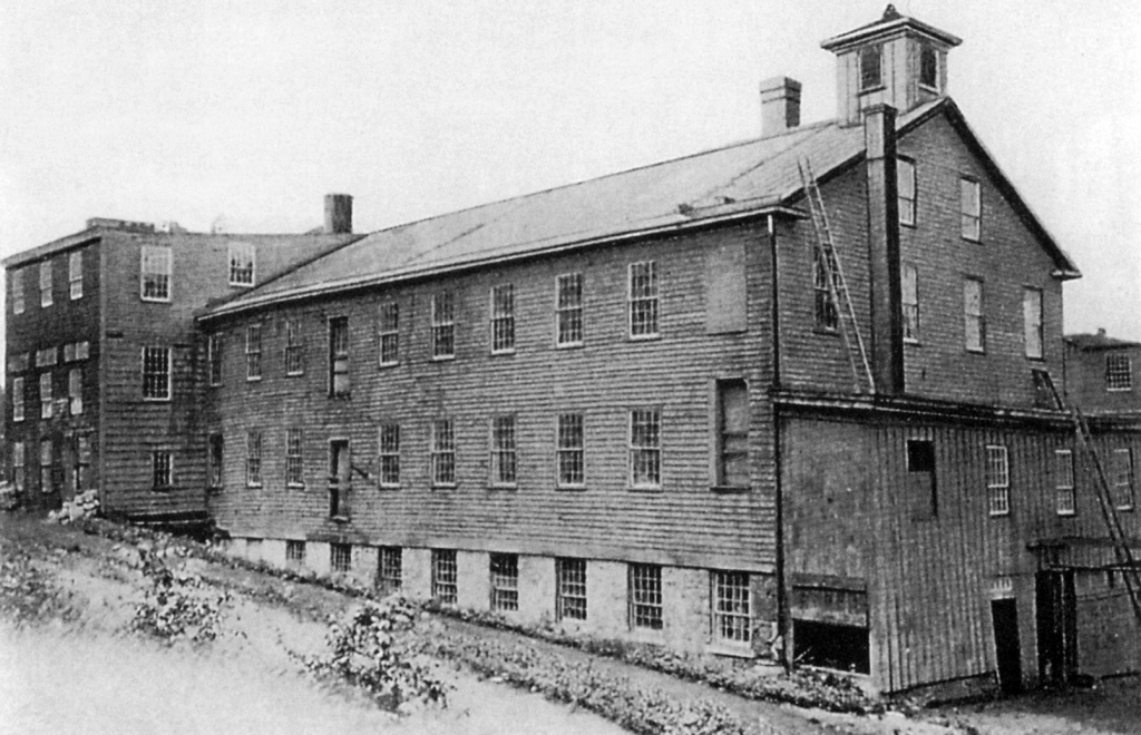 A Remington gyár 1840 körül (forrás: Wikipedia)