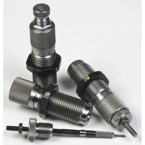 6.5 x 55 S Carbide Deluxe Rifle 3 Die Set