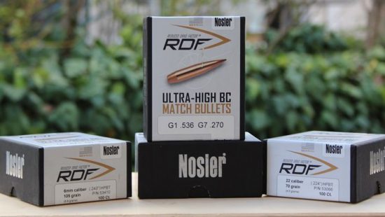 Nosler RDF lövedékek – új termék készletünkön!