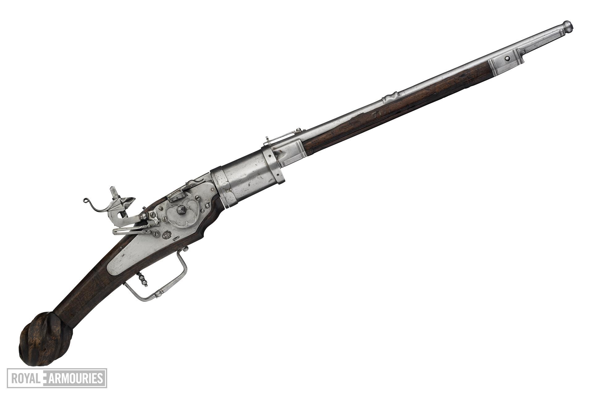 Wheellock six-shot revolver (1600)