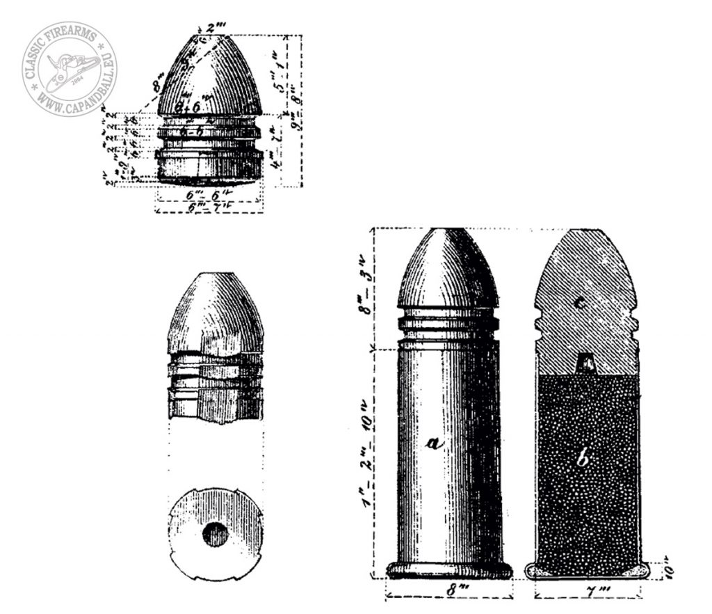 14x33R peremgyújtású lőszer és lövedéke