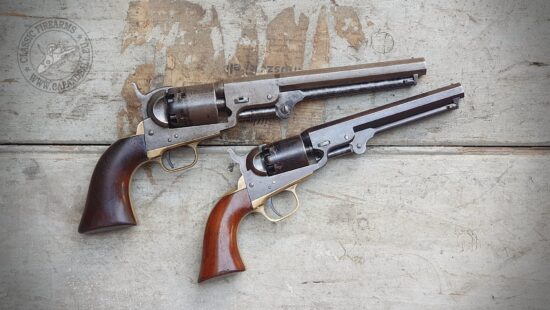 Lövészet Kossuth revolverjeivel – Colt 1849 Pocket .31 vs. 1851 Navy .36 revolverek
