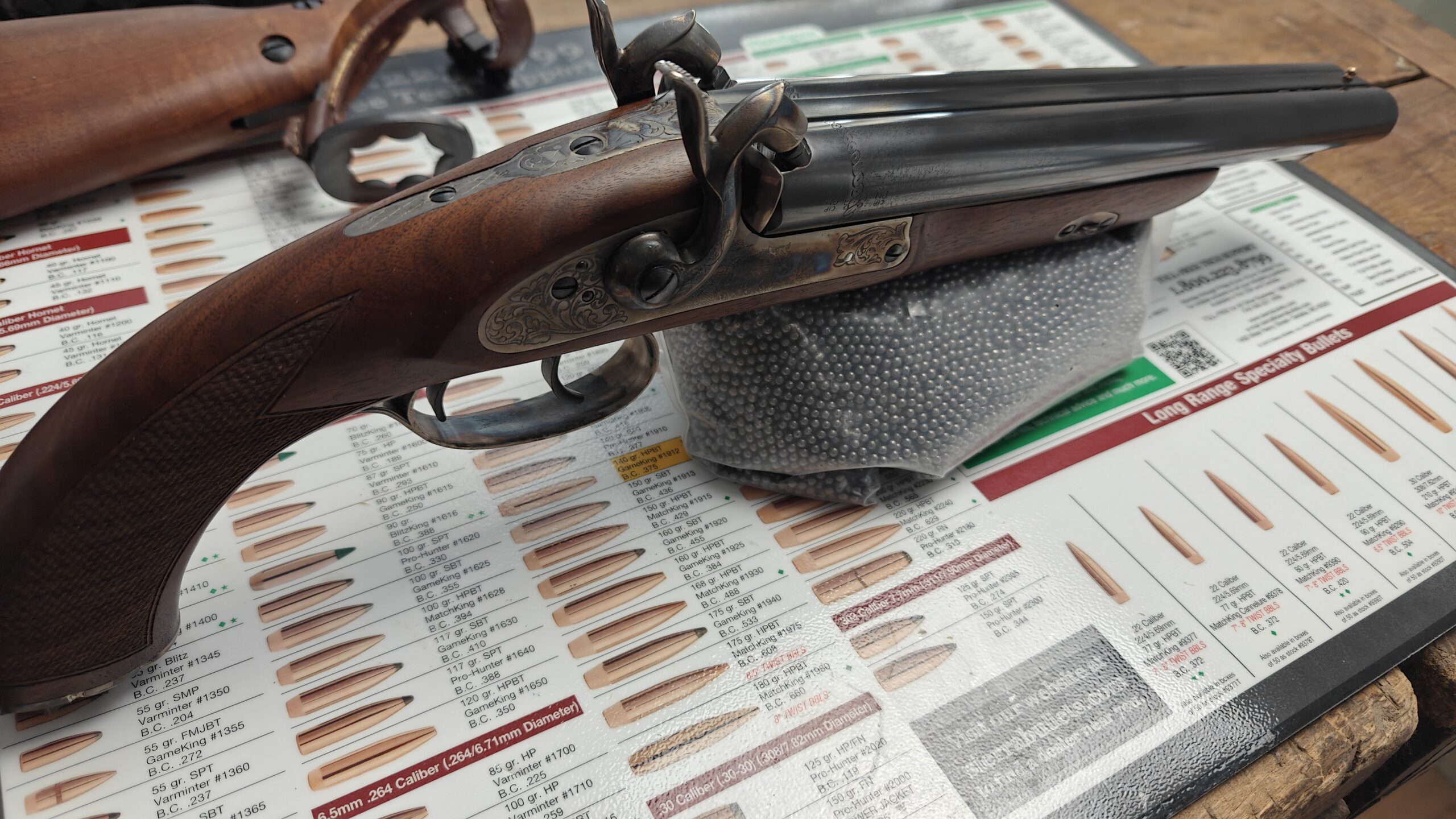 Használt Pedersoli Howdah Hunter duplacsövű sörétes pisztoly